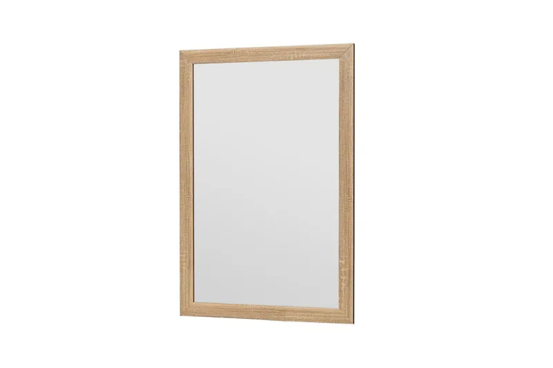 Iuydu Spejl 50 cm Rektangulær - Træ/Natur - Boligtilbehør - Spejle - Vægspejl