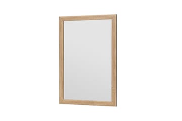 Iuydu Spejl 50 cm Rektangulær - Træ/Natur - Boligtilbehør - Spejle - Vægspejl