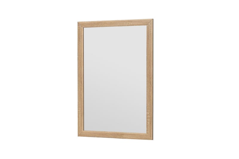 Iuydu Spejl 50 cm Rektangulær - Træ/Natur - Boligtilbehør - Spejle - Vægspejl