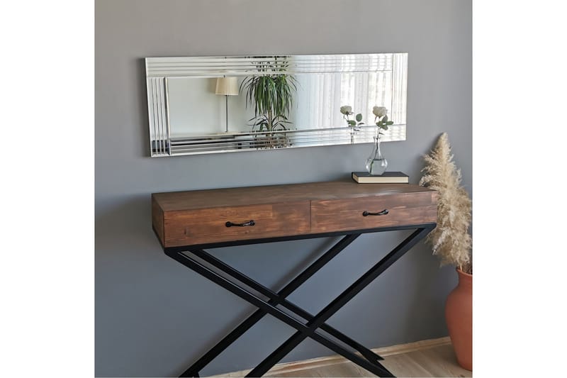 Jakerah Dekorationsspejl 120 cm - Sølv - Boligtilbehør - Spejle - Vægspejl