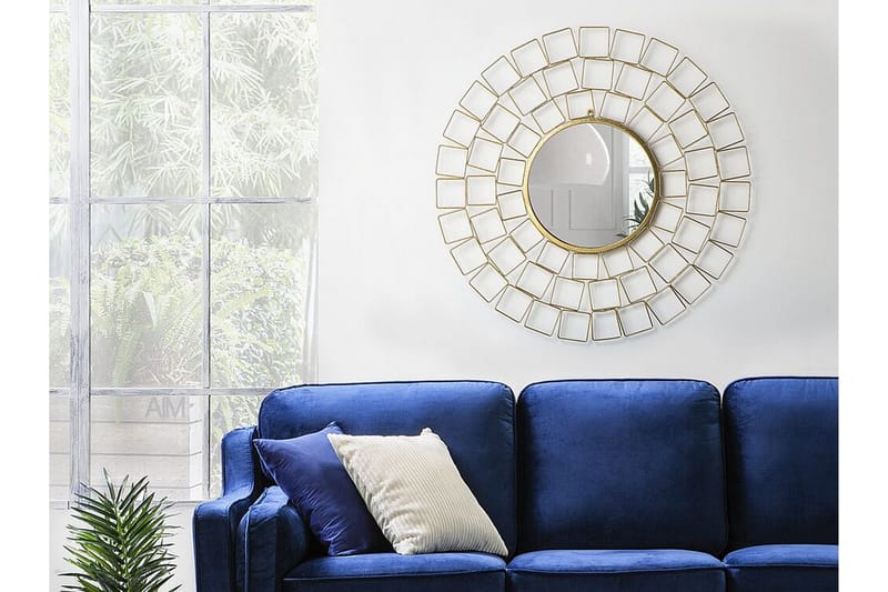 Labrite spejl 90 cm, Guld