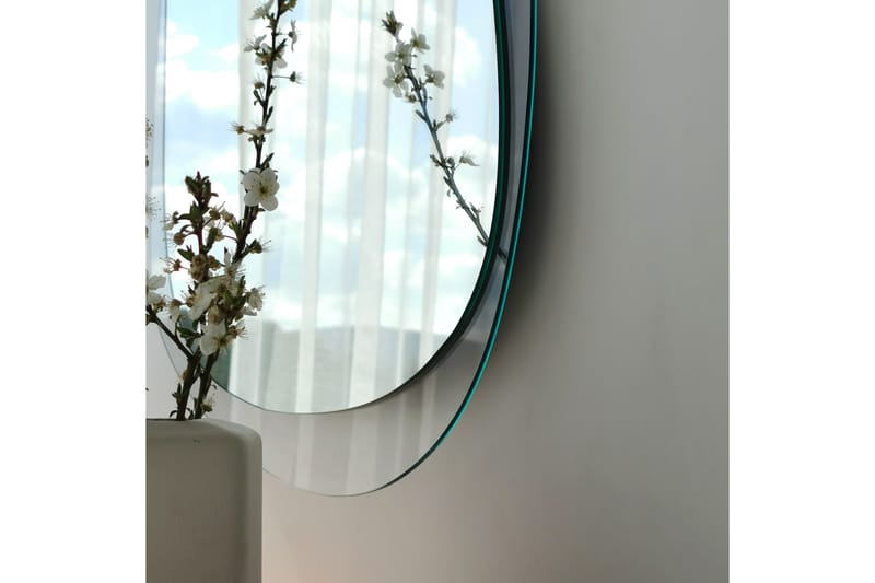 Lepinas asymmetrisk vægspejl 55x75 cm - Hærdet glas - Vægspejl - Entréspejl