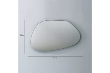Lepinas asymmetrisk vægspejl 55x75 cm - Hærdet glas - Boligtilbehør - Spejle - Vægspejl