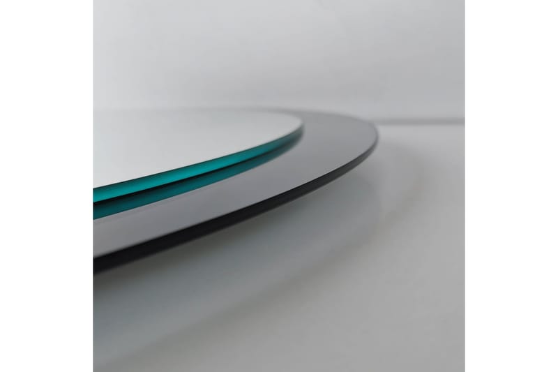 Lepinas Vægspejl Rund 65 cm - Grå/Härdat Glas - Boligtilbehør - Spejle - Vægspejl