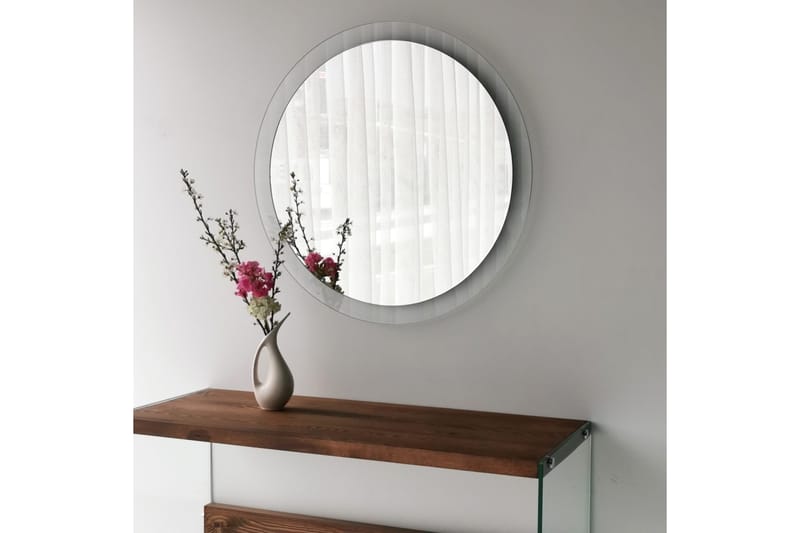 Lepinas Vægspejl Rundt 65 cm - Hærdet glas - Boligtilbehør - Spejle - Vægspejl
