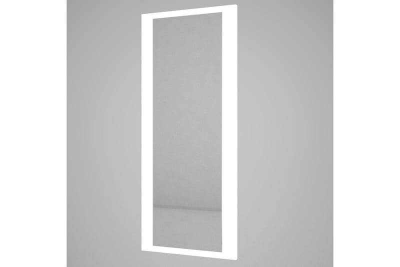 Lonabaugh Spejl 2 cm - Hvid - Vægspejl - Entréspejl