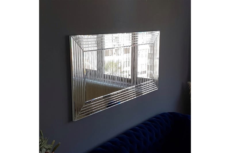 Marca Dekorationsspejl 65 cm - Sølv - Boligtilbehør - Spejle - Vægspejl