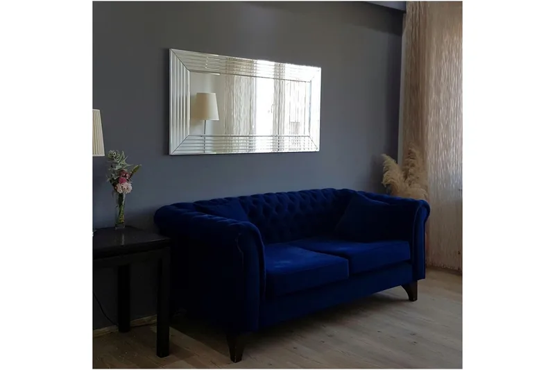 Marca Dekorationsspejl 65 cm - Sølv - Boligtilbehør - Spejle - Vægspejl