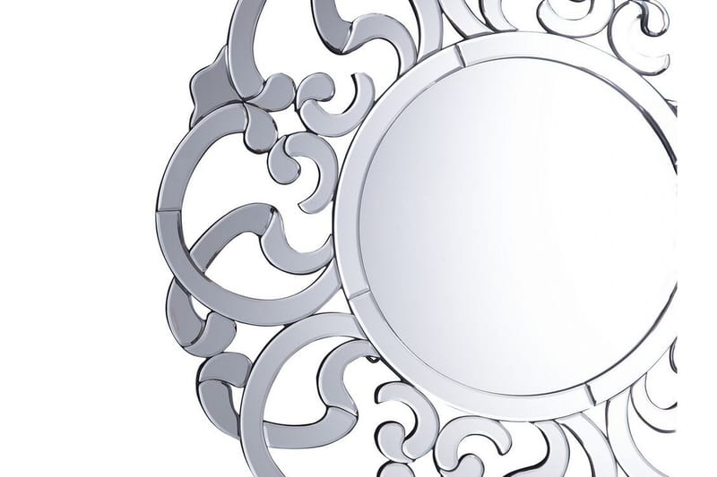 Mornai | Spejl 70 cm - Sølv - Vægspejl - Entréspejl