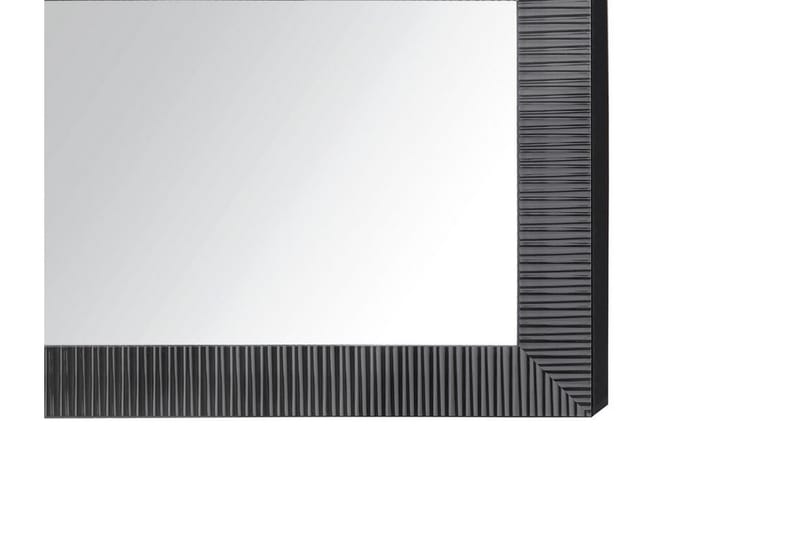 Nauetta spejl 50x130 cm - Sort - Vægspejl - Helkropsspejl - Entréspejl