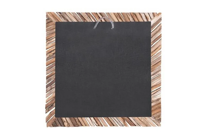 Pashel spejl 60x60 cm - Træ / natur - Boligtilbehør - Spejle - Vægspejl