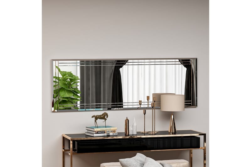 Pauli Spejl 40 cm Rektangulær - Hvid - Boligtilbehør - Spejle - Vægspejl