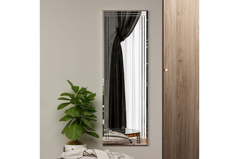 Pauli Spejl 40 cm Rektangulær - Hvid - Boligtilbehør - Spejle - Vægspejl