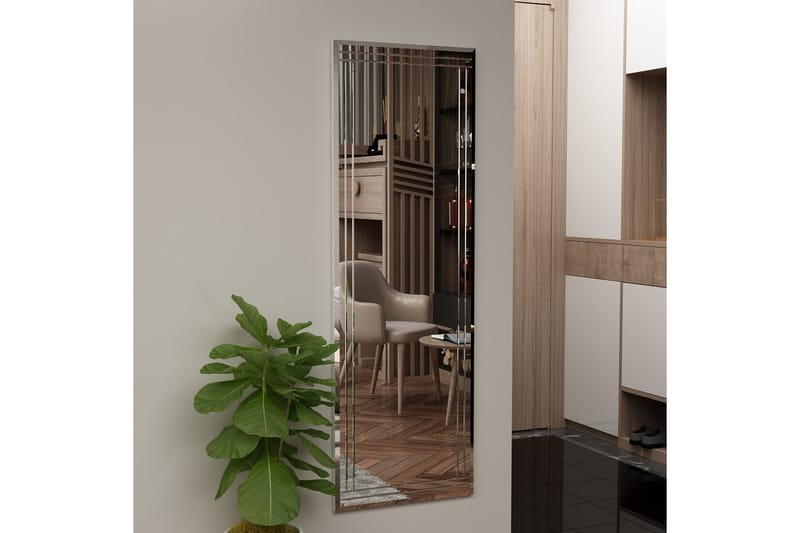 Pauli Spejl 40 cm Rektangulær - Hvid - Boligtilbehør - Spejle - Vægspejl