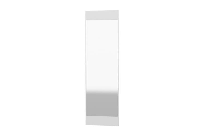 Popadak Spejl 35 cm - Hvid - Vægspejl - Entréspejl - Helkropsspejl