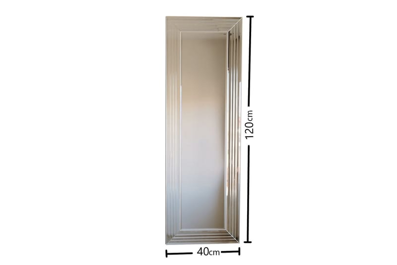 Profile Dekorationsspejl 40 cm - Sølv - Boligtilbehør - Spejle - Vægspejl