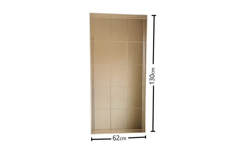 Radiance Dekorationsspejl 130 cm - Sølv - Boligtilbehør - Spejle - Vægspejl