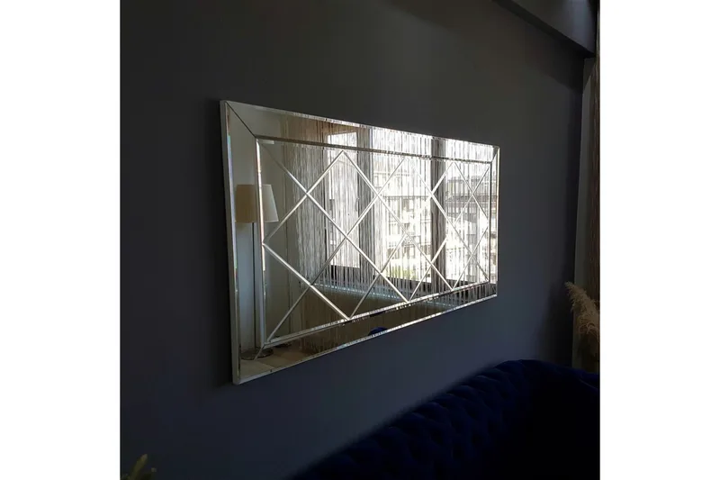 Readon Dekorationsspejl 65 cm - Sølv - Boligtilbehør - Spejle - Vægspejl