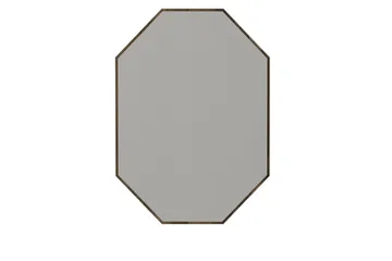 Riddlesworth Spejl 70 cm - Valnød - Boligtilbehør - Spejle - Vægspejl