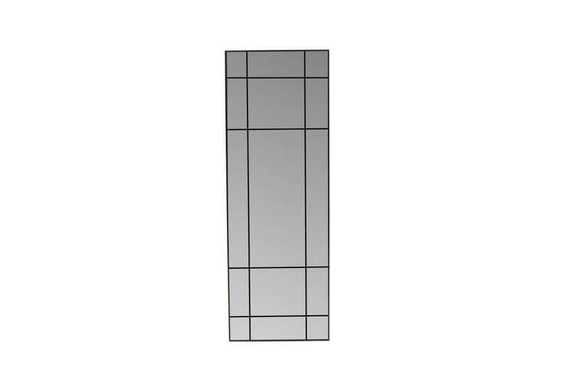 Roliano Spejl 193 x 67 cm - Sort - Vægspejl - Helkropsspejl - Entréspejl