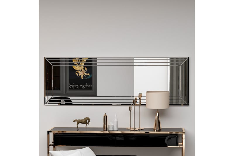 Rupan Spejl 40 cm Rektangulær - Hvid - Boligtilbehør - Spejle - Vægspejl