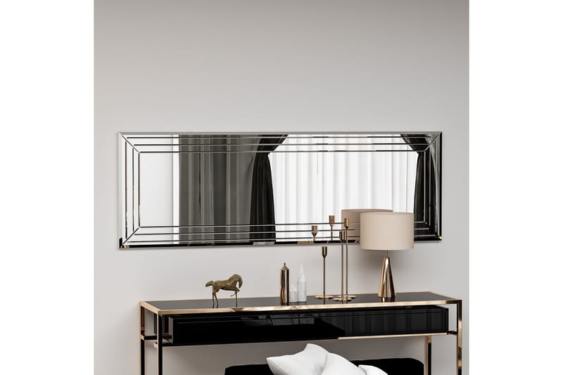 Rupan Spejl 40 cm Rektangulær - Hvid - Boligtilbehør - Spejle - Vægspejl