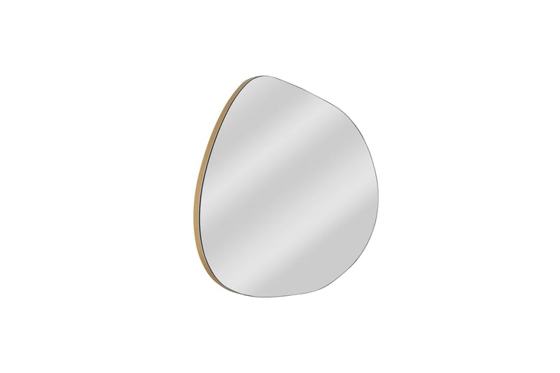 Samtens Spejl 75 cm Rektangulær - Guld - Boligtilbehør - Spejle - Vægspejl