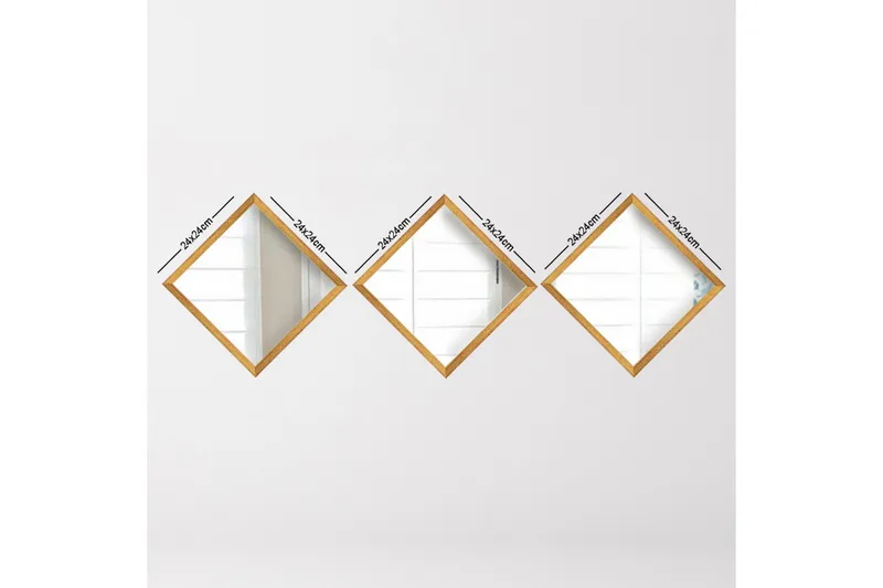 Sarata Spejl, Guld/Sølv