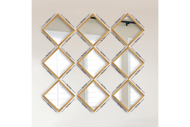 Sarata Spejl, Guld/Sølv