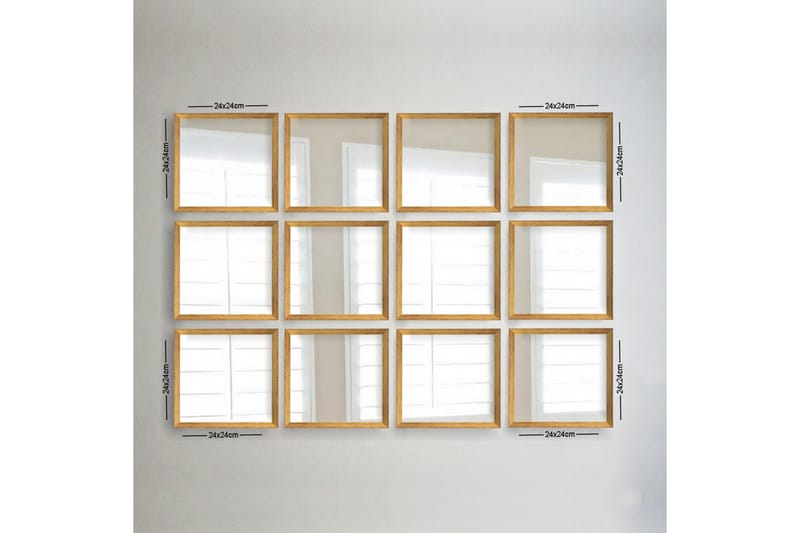 Sarata Spejl, Guld/Sølv