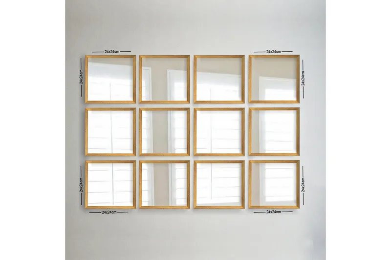 Sarata Spejl, Guld/Sølv