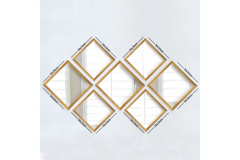 Sarata Spejl, Guld/Sølv