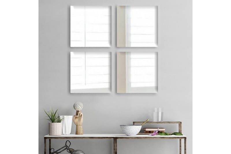 Sarata Spejl - Sølv - Boligtilbehør - Spejle - Vægspejl