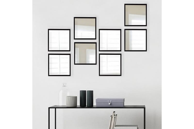 Sarata Spejl, Sølv/Sort