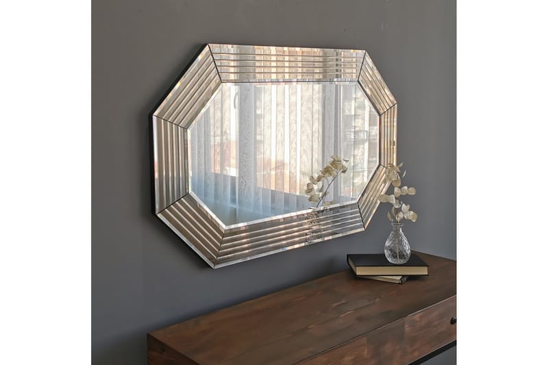 Sherald Dekorationsspejl 60 cm - Bronze - Vægspejl - Entréspejl