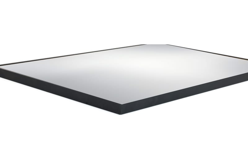 Spejl Slim Aluminium Sort 40x120 - Sort/Aluminium - Boligtilbehør - Spejle - Vægspejl