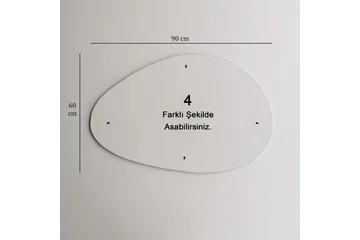 Spejl Sort - Boligtilbehør - Spejle - Vægspejl