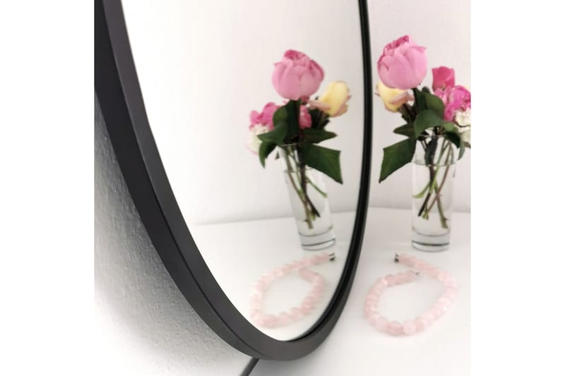 Spejl Sort - Boligtilbehør - Spejle - Vægspejl