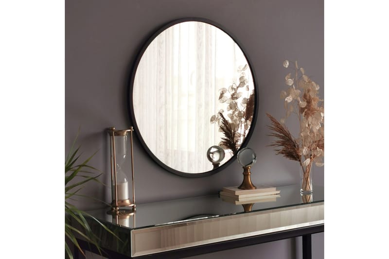 Spejl Sort - Boligtilbehør - Spejle - Vægspejl