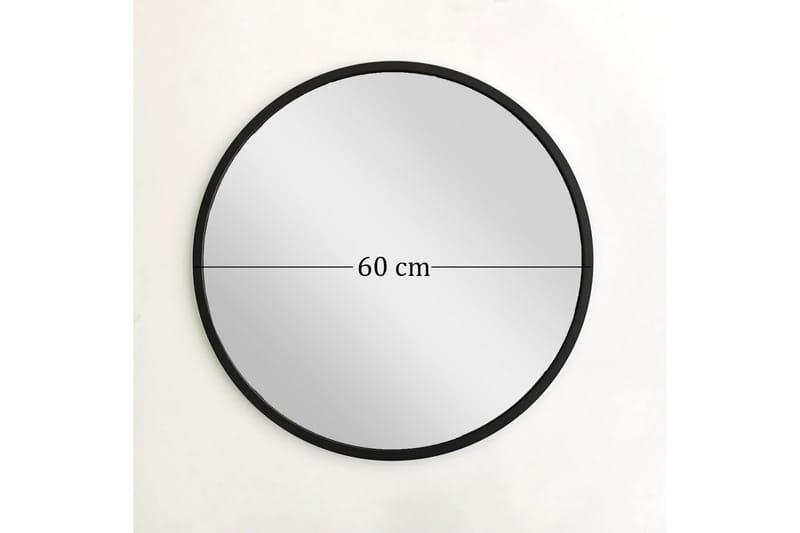 Spejl Sort - Boligtilbehør - Spejle - Vægspejl