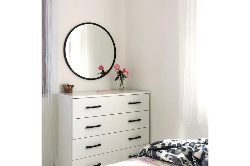 Spejl Sort - Boligtilbehør - Spejle - Vægspejl