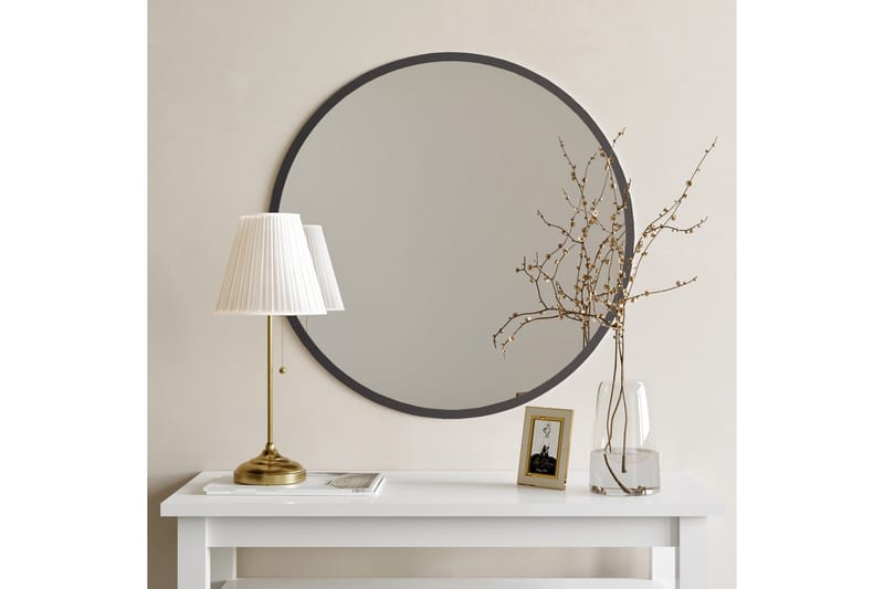 Spejl Sort - Boligtilbehør - Spejle - Vægspejl