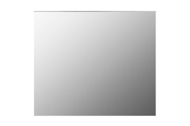 Spejl Uden Ramme 70x50 cm Glas - Sølv - Vægspejl - Entréspejl