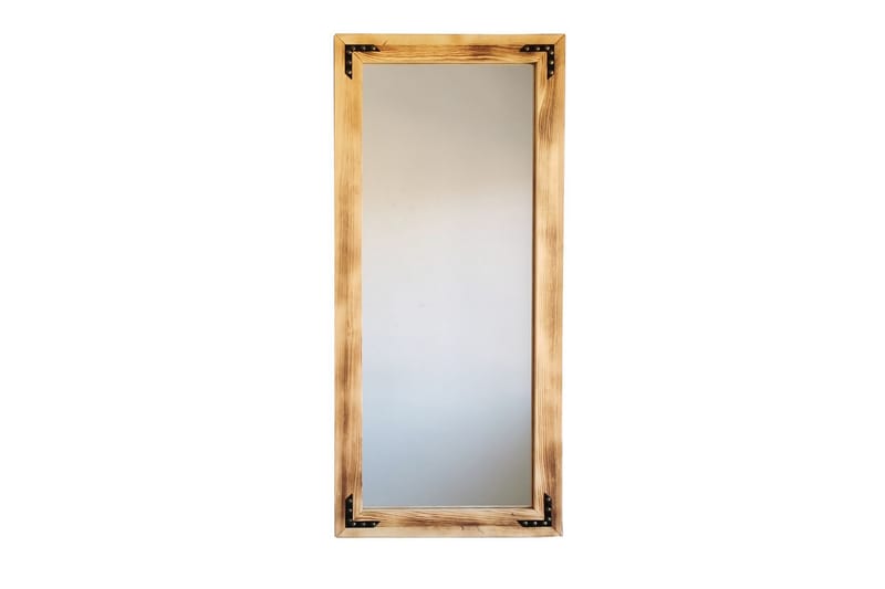 Tajahnae Dekorationsspejl 50 cm - Valnød - Vægspejl - Entréspejl