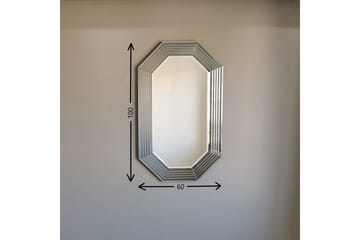 Tajima Dekorationsspejl 60 cm - Sølv - Boligtilbehør - Spejle - Vægspejl