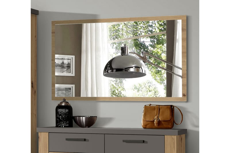 Talebi spejl 2x120 cm - Hvid - Vægspejl - Entréspejl