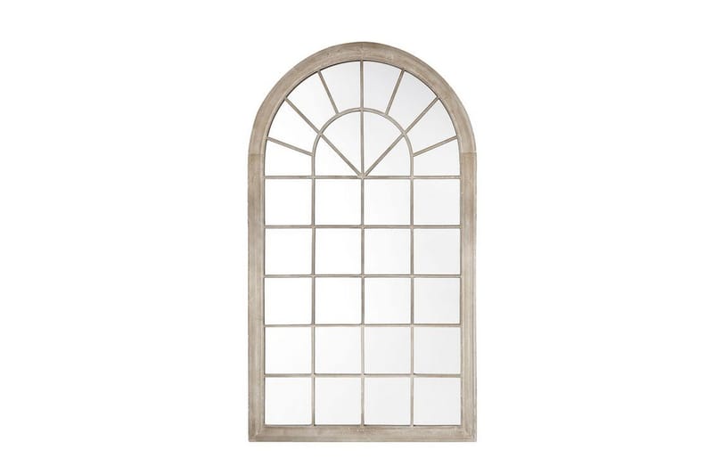 Trevol Spejl 76x130 cm - Beige - Vægspejl - Helkropsspejl - Entréspejl