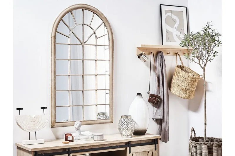Trevol Spejl 76x130 cm - Beige - Boligtilbehør - Spejle - Vægspejl