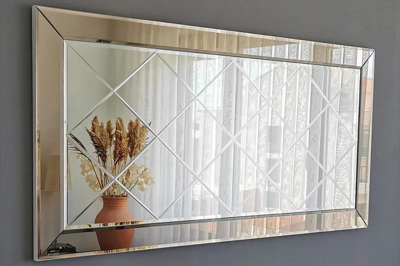 Västerort Spejl - Sølv - Boligtilbehør - Spejle - Vægspejl