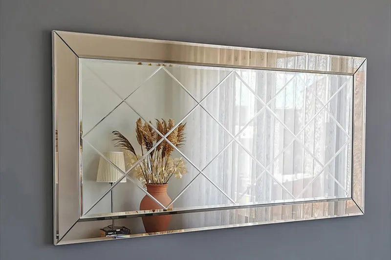 Västerort Spejl - Sølv - Boligtilbehør - Spejle - Vægspejl